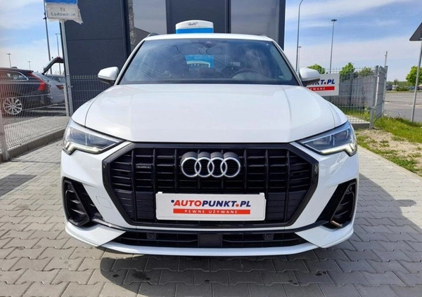 Audi Q3 cena 129900 przebieg: 130991, rok produkcji 2019 z Olecko małe 154